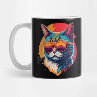 Cool Cat Kitten Lover Mug